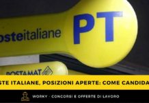 Poste Italiane, posizioni aperte: come candidarsi